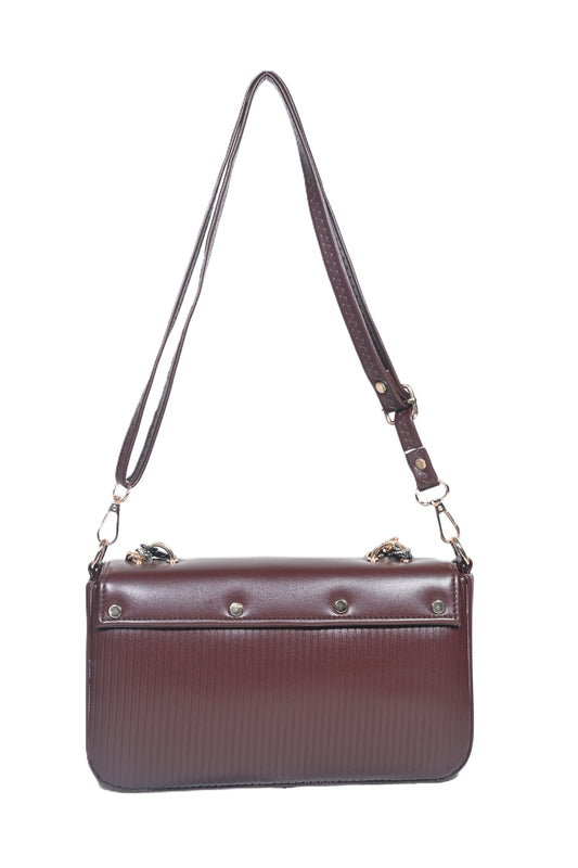 Classy bold 3 chain shoulder bag