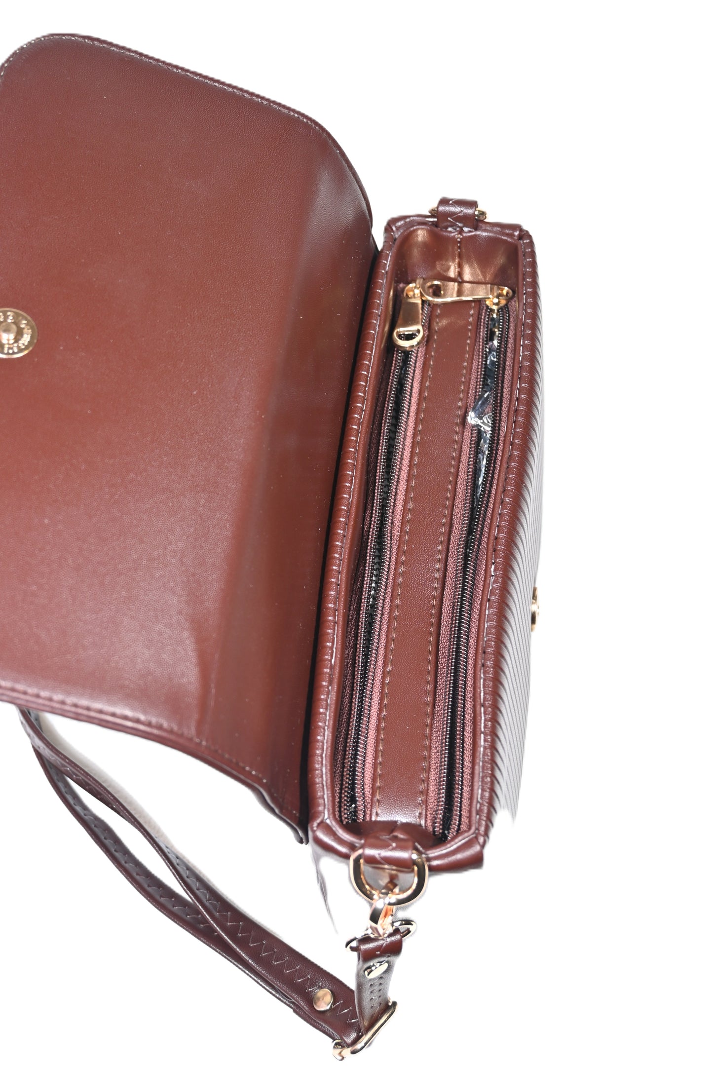 Classy bold 3 chain shoulder bag