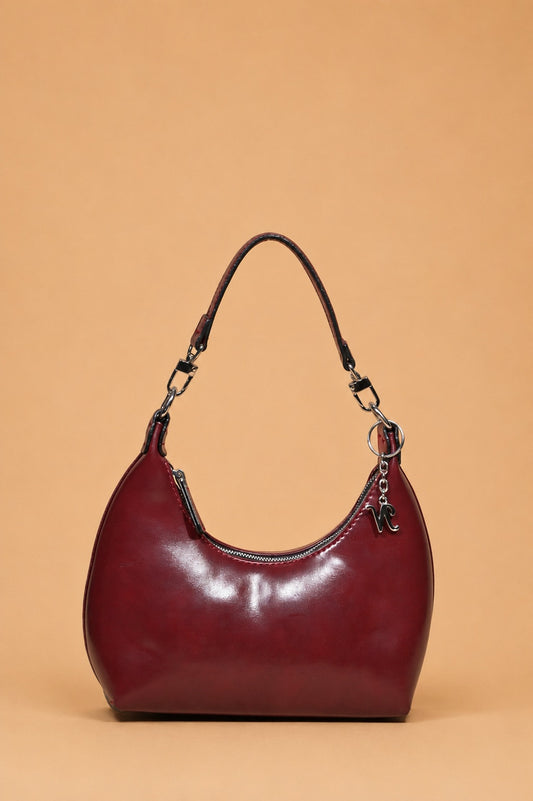 Elegant Curve Mini Shoulder Bag.