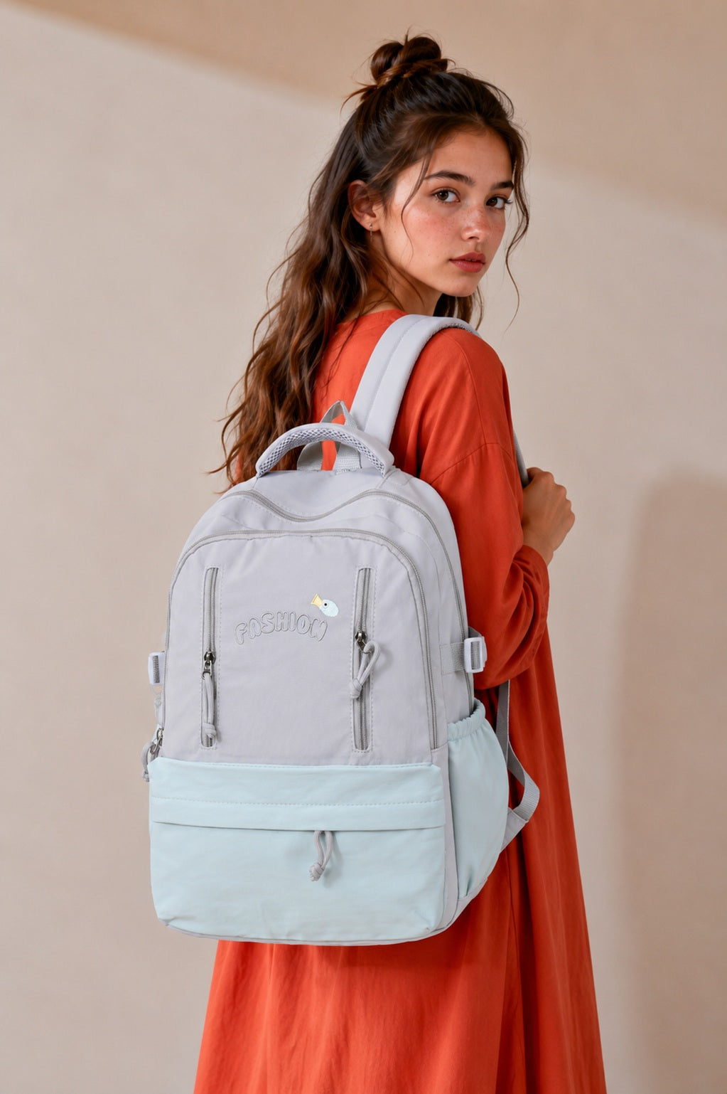 Stylish, Spacious & Effortlessly Chic – Your Perfect Everyday Backpack.”
