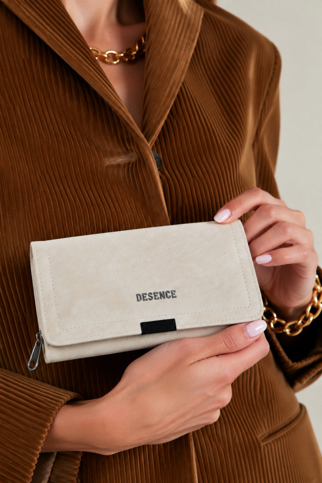 Premium Textured Flap Wallet