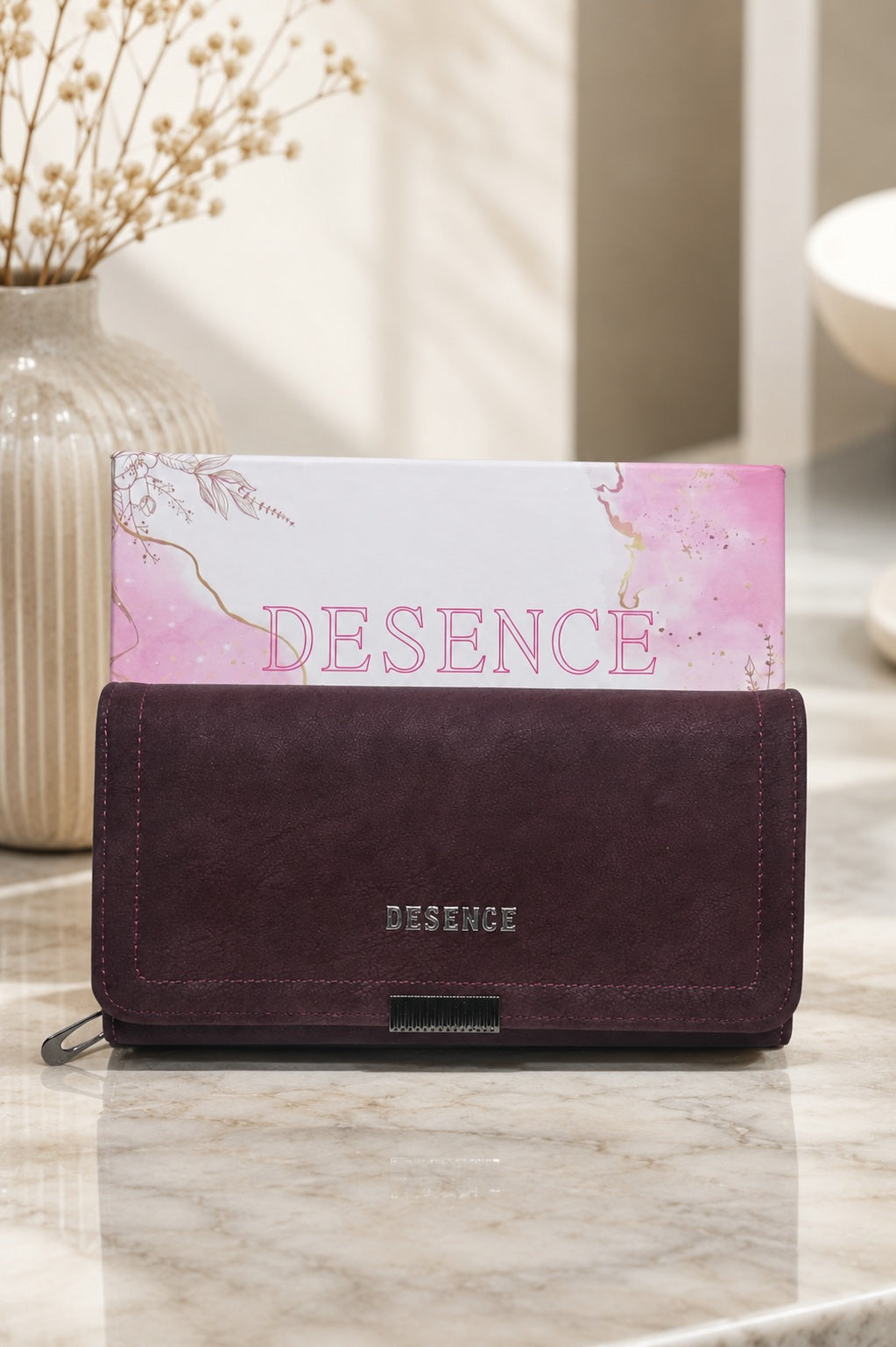 Premium Textured Flap Wallet