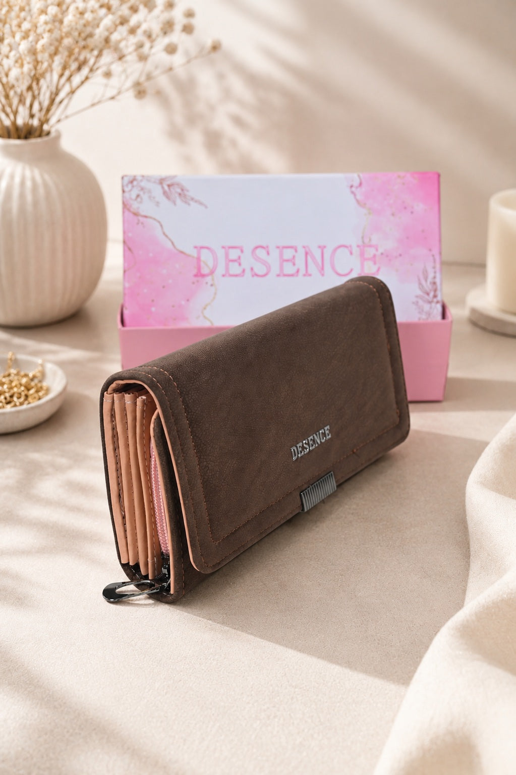 Premium Textured Flap Wallet
