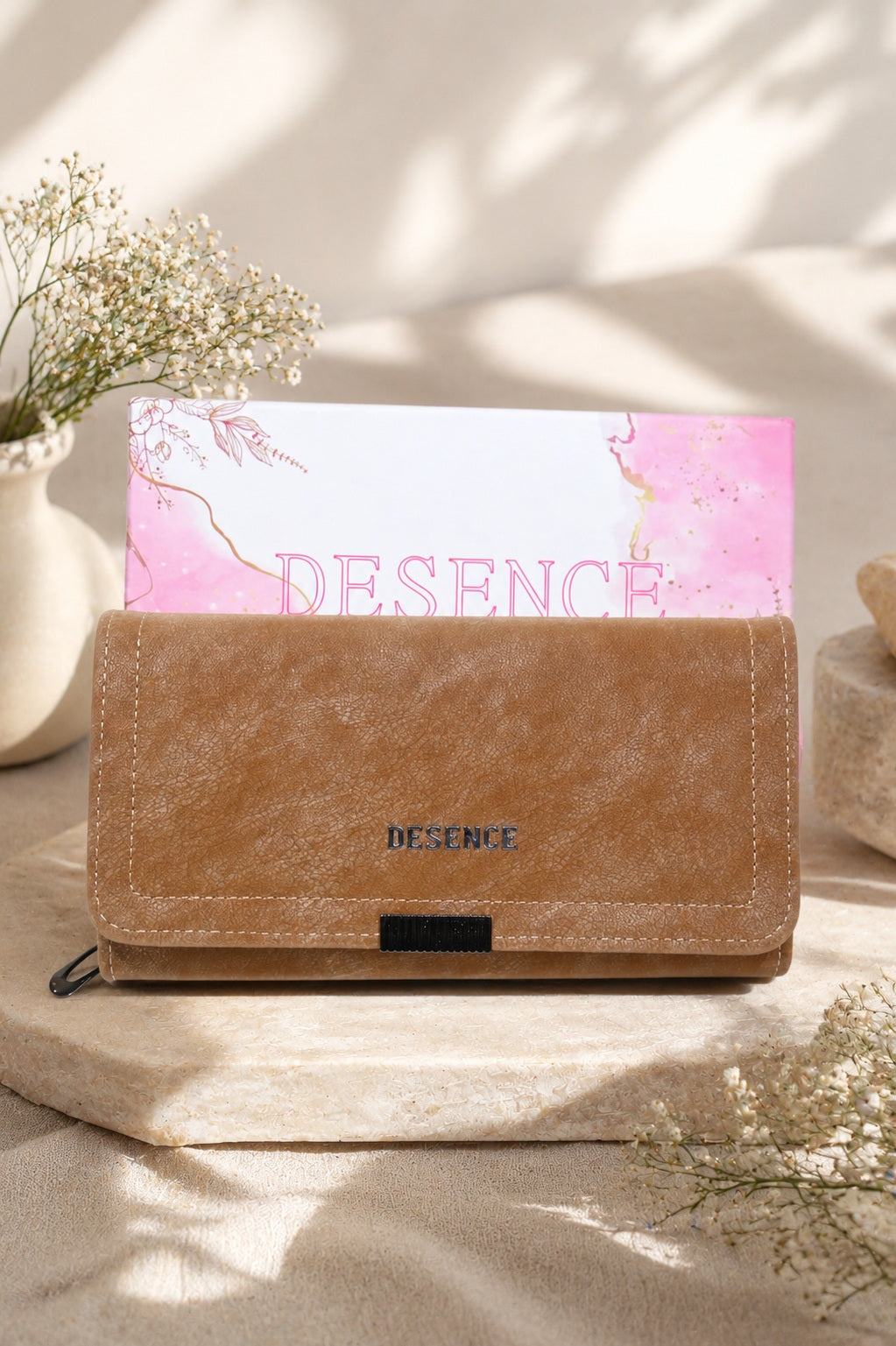 Premium Textured Flap Wallet