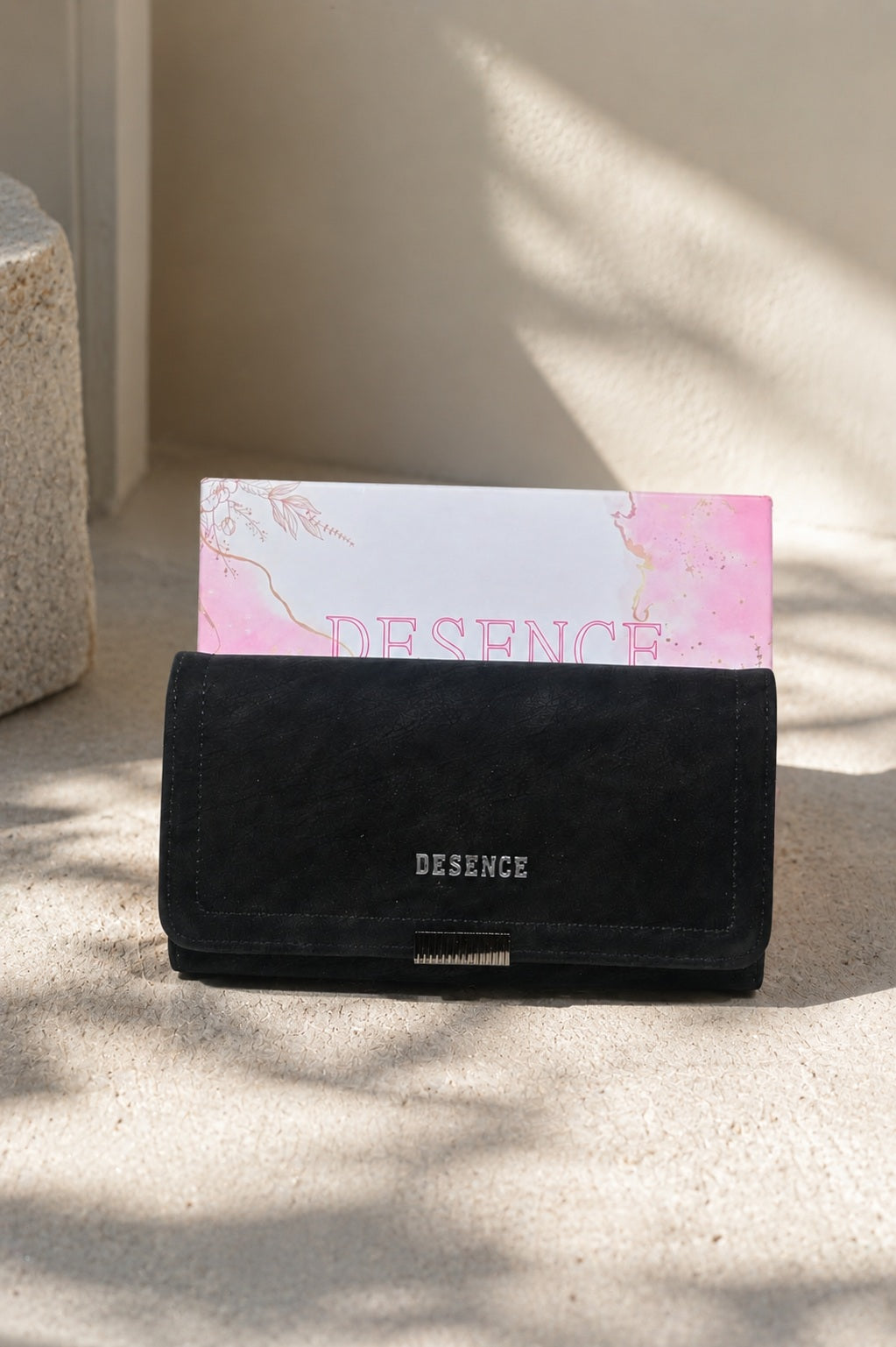 Premium Textured Flap Wallet
