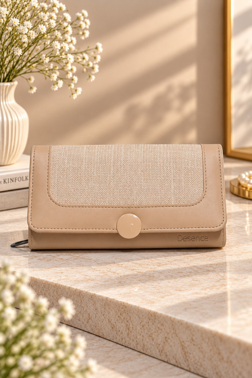 Desence Signature Button Wallet
