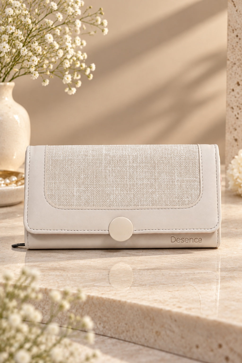 Desence Signature Button Wallet