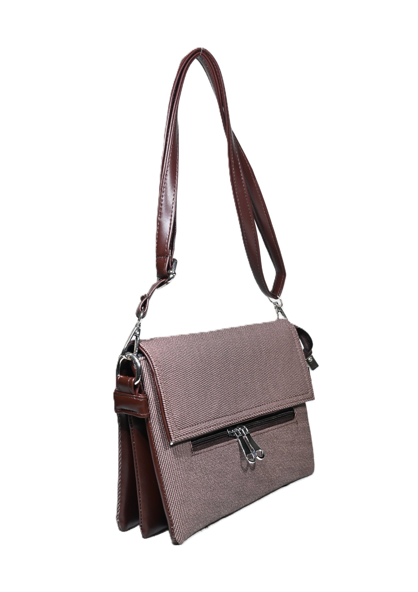 New jute flap crossbody bag