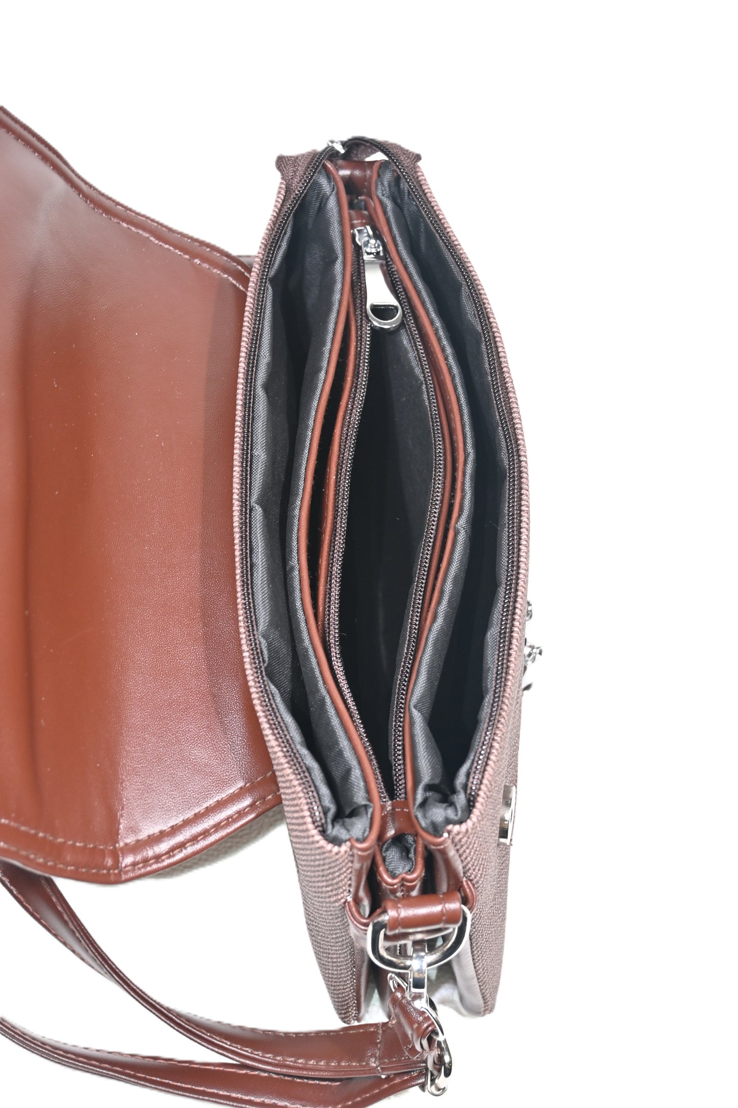New jute flap crossbody bag
