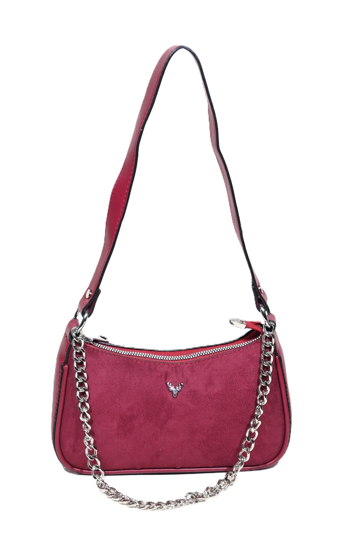 Chic Elegance Velvet Chain Shoulder Bag.