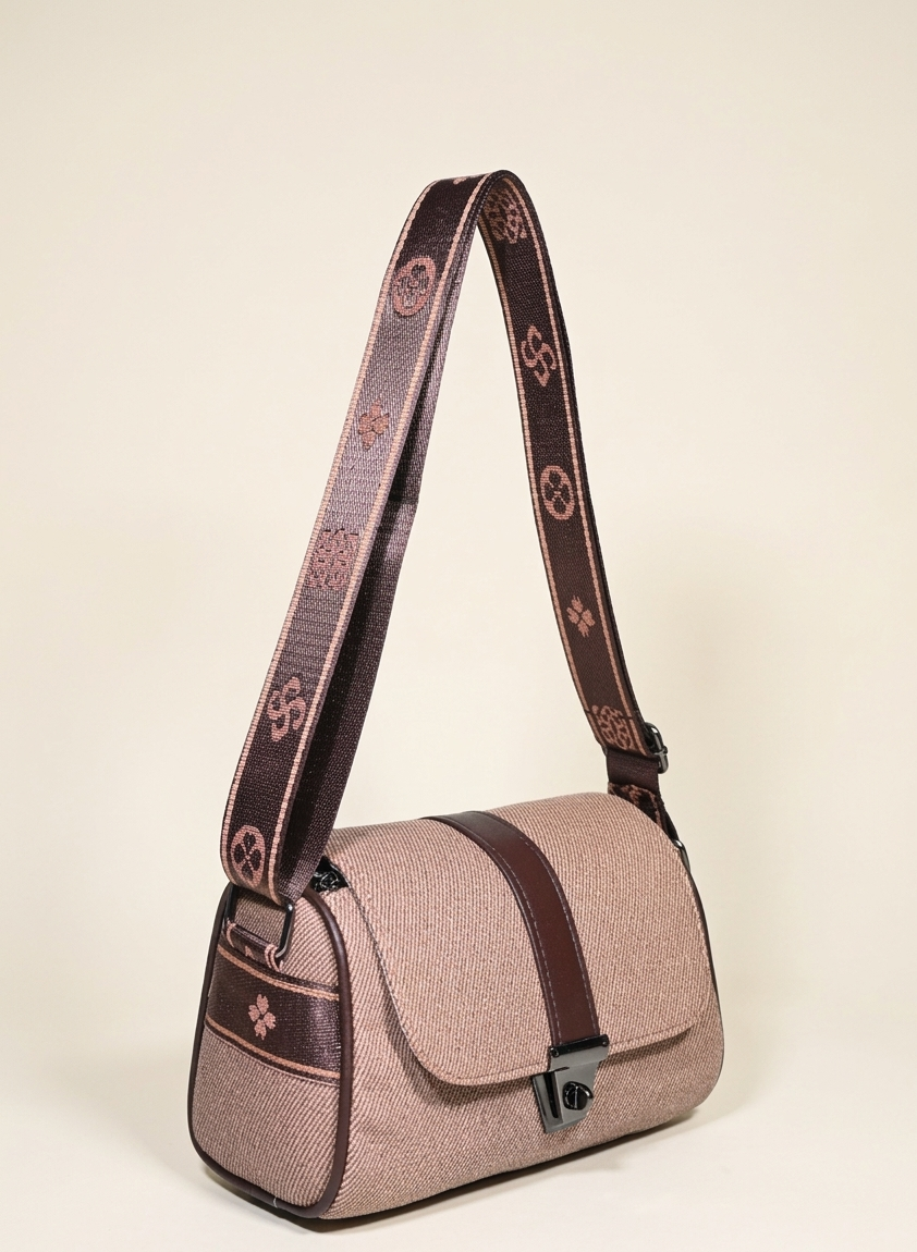 Classy jute women sling bag