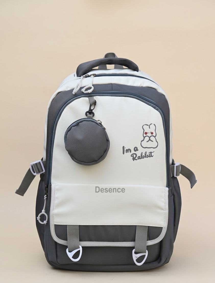 Color block school bag for kids & teenage
