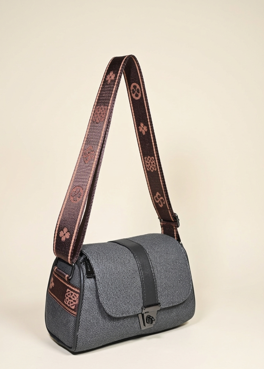 Classy jute women sling bag