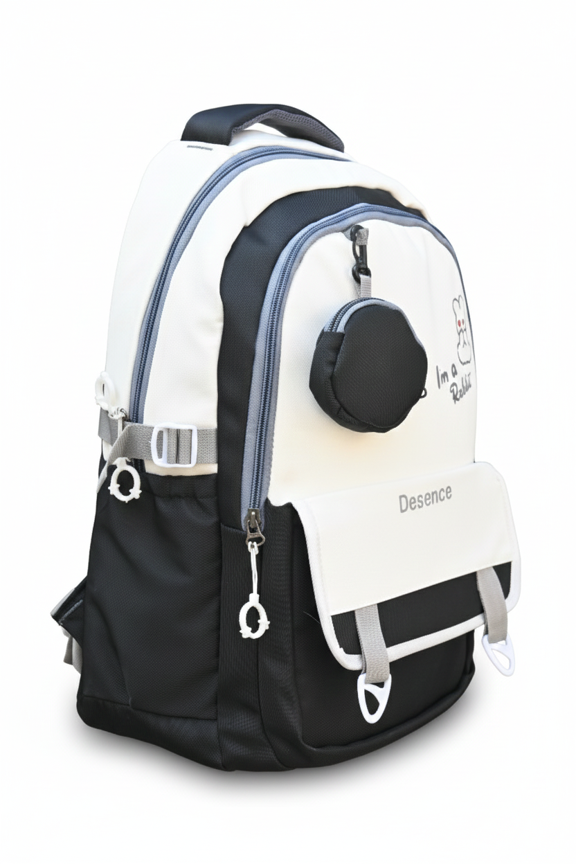 Color block school bag for kids & teenage