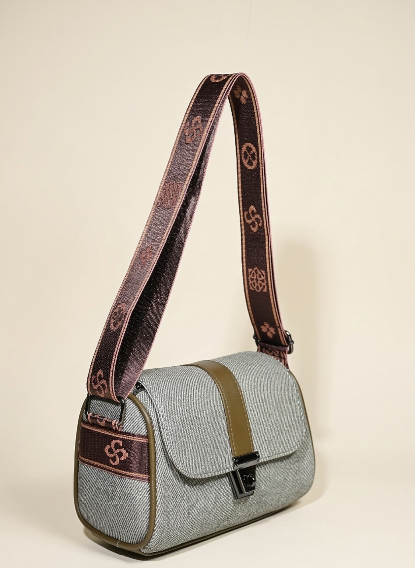 Classy jute women sling bag