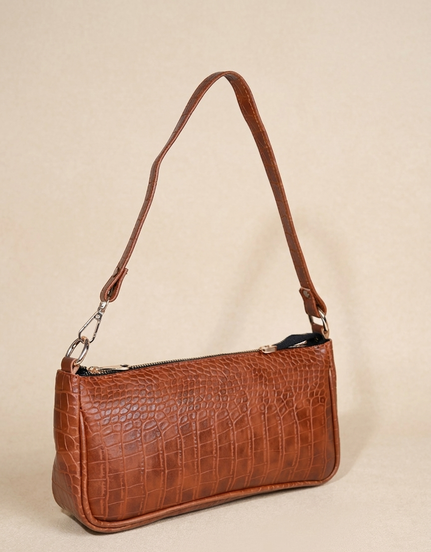 Brown shoulder bag 