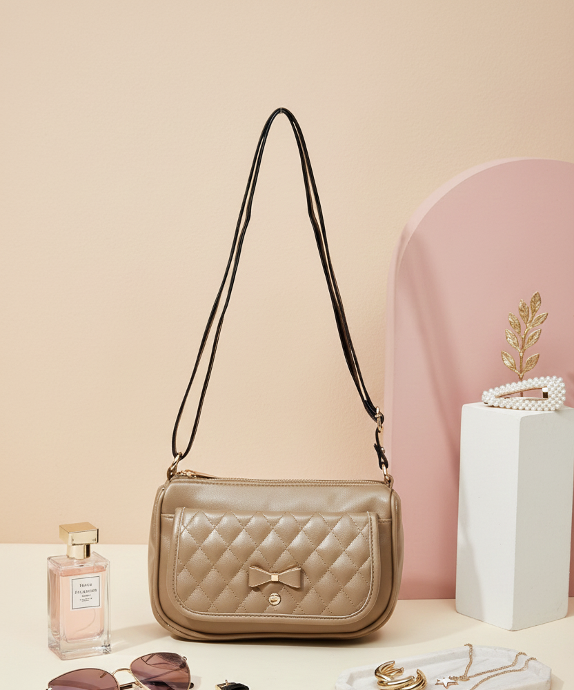 Cute bow sling bag