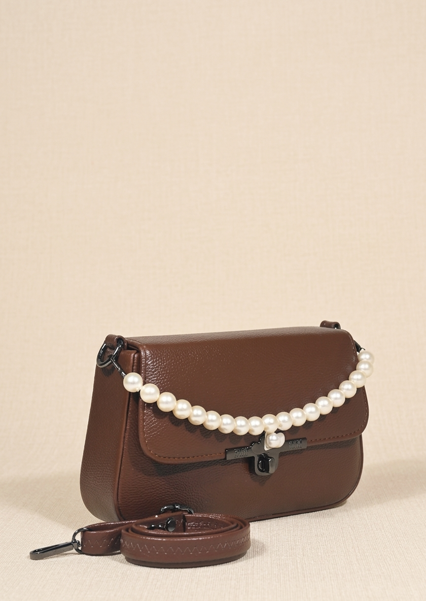 Brown side bag