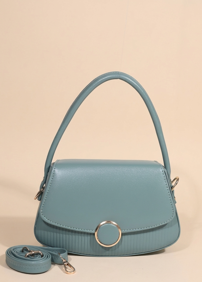 Light green handy sling bag